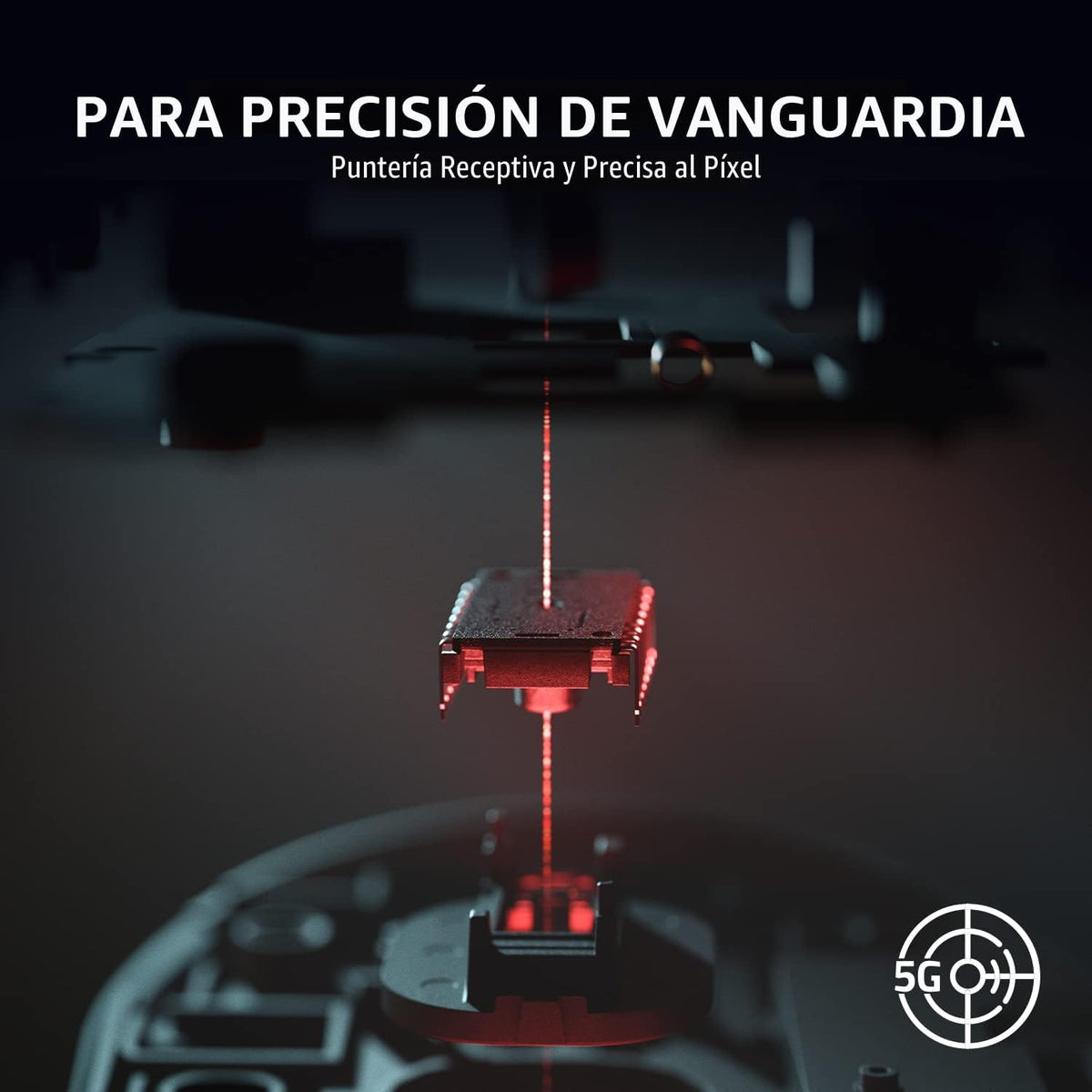 Mouse Gamer Inalámbrico DeathAdder V2 X HyperSpeed Negro de Razer, vista adicional 5