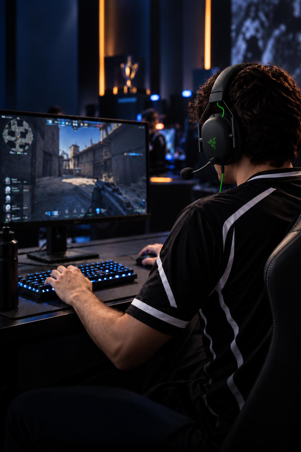 Setup gaming de alto rendimiento para competir