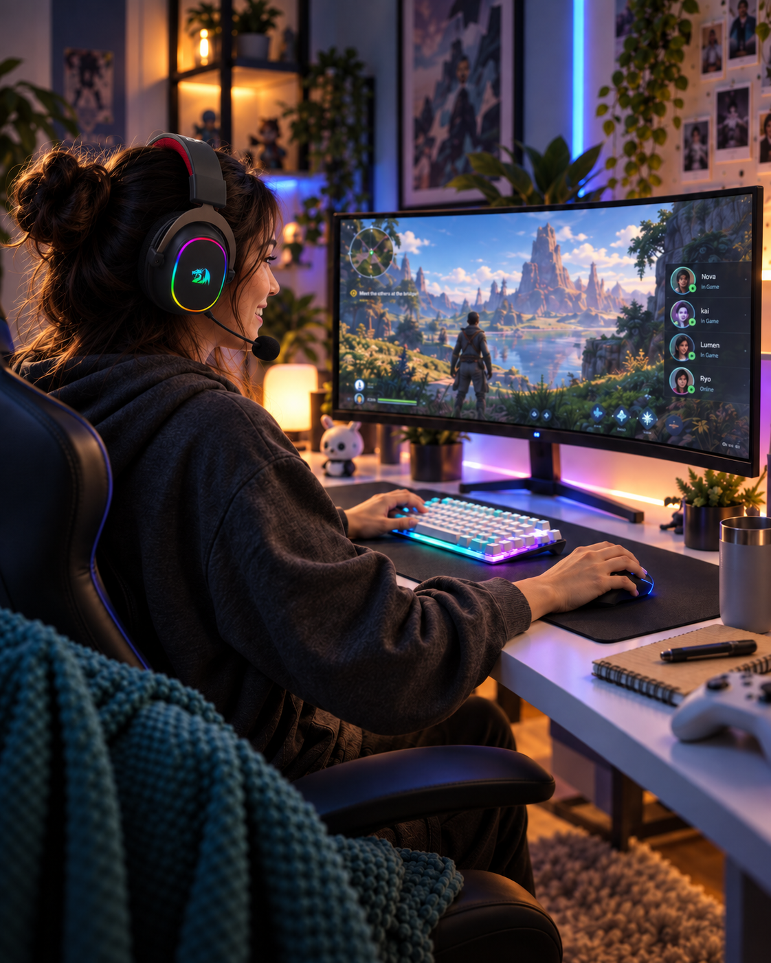 Gaming portátil para jugar en cualquier lugar