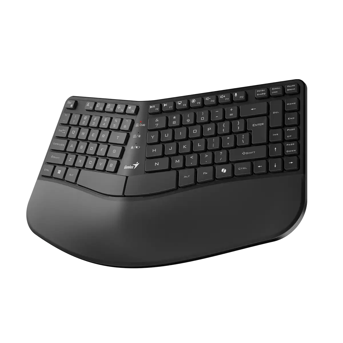 Teclado Ergonómico Inalámbrico Genius Ergo KB-7000BT Negro, vista adicional 3
