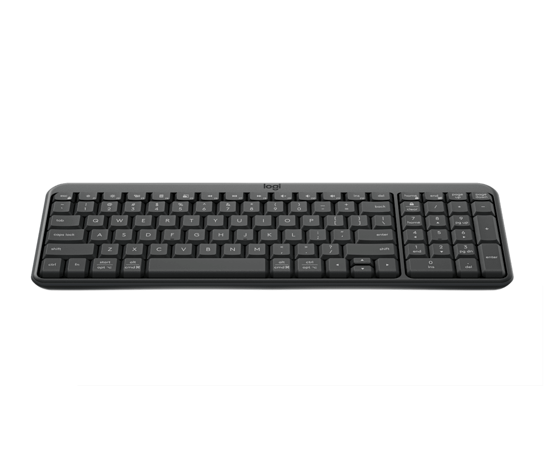 Teclado Bluetooth K250 Compact Grafito de Logitech, vista adicional 2