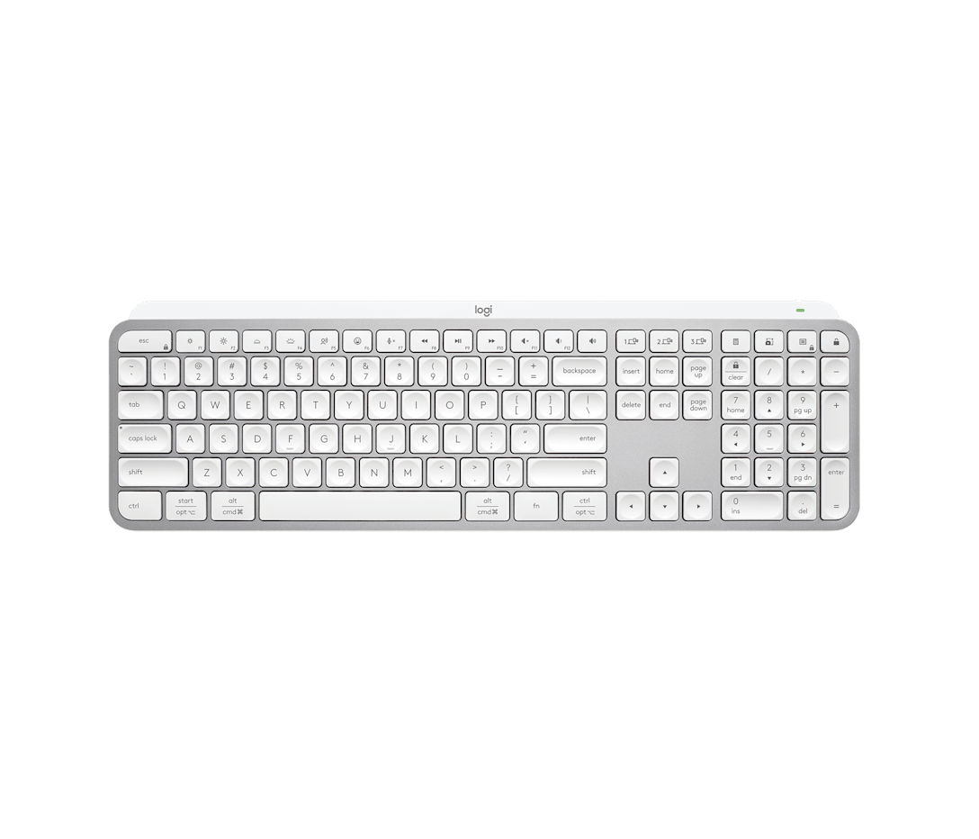 Teclado Inalámbrico MX Keys S Gris Pálido de Logitech
