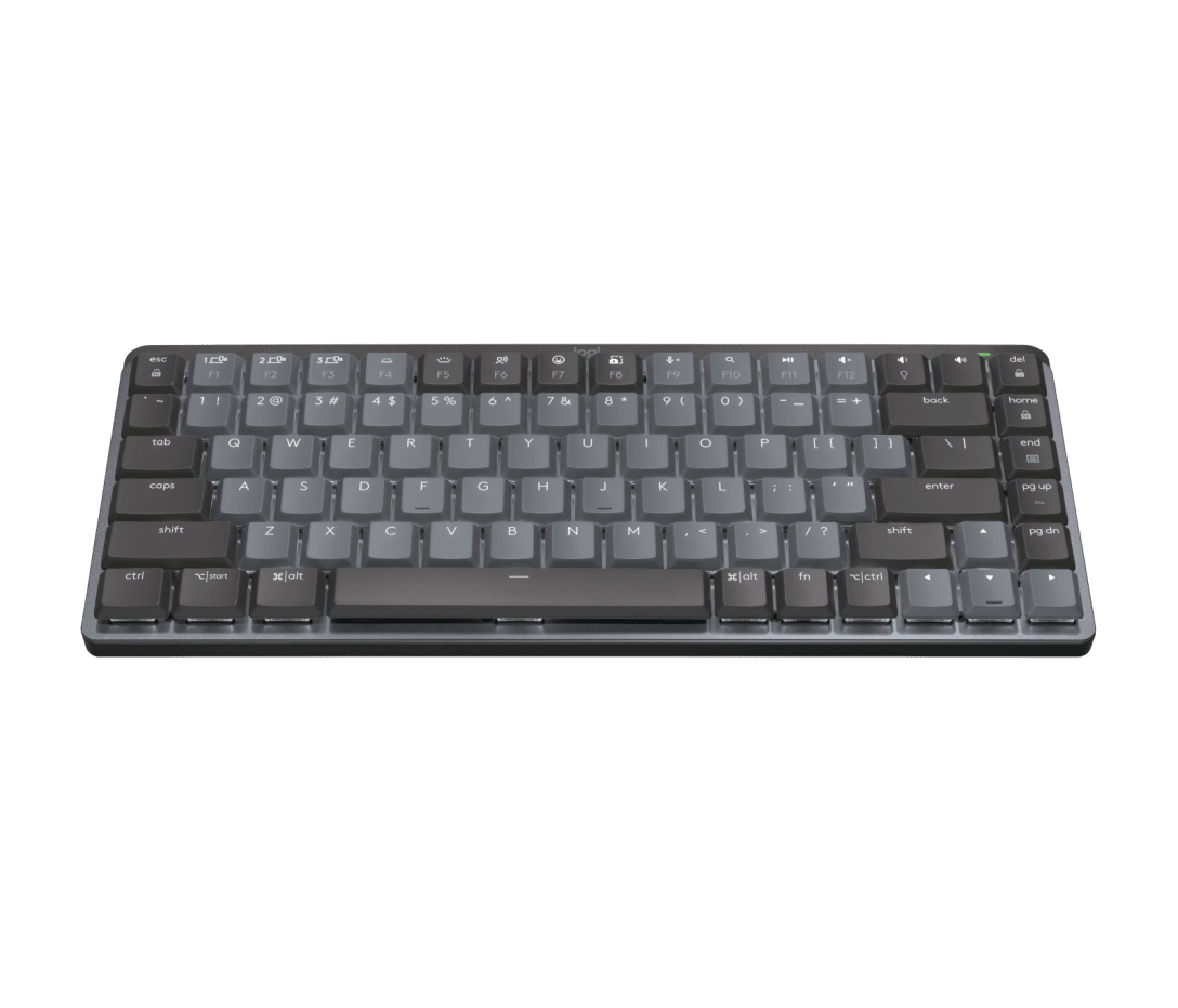 Teclado Mecánico Inalámbrico MX Mechanical Mini Grafito de Logitech, vista adicional 2
