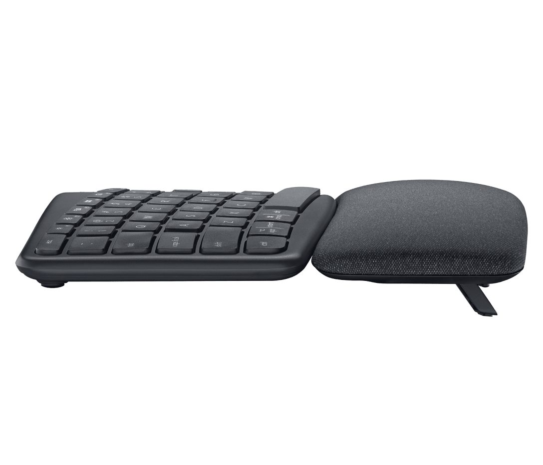 Teclado Ergonómico Inalámbrico ERGO K860 Grafito de Logitech, vista adicional 2