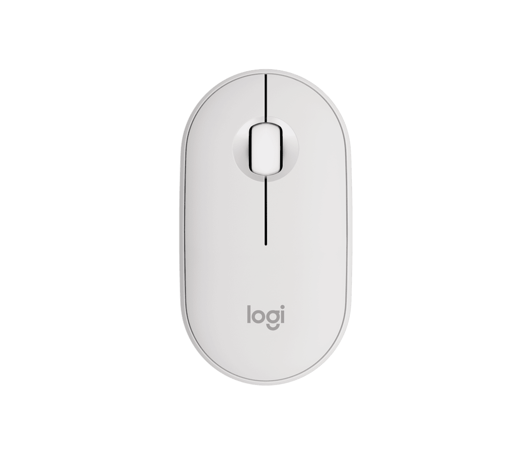 Mouse Pebble 2 M350s Blanco Tonal de Logitech