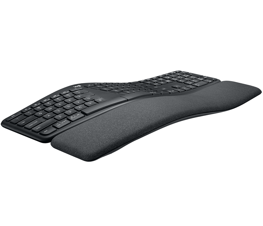 Teclado Ergonómico Inalámbrico ERGO K860 Grafito de Logitech, vista adicional 4