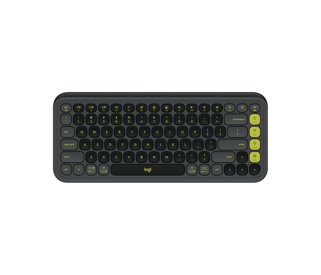 Teclado Bluetooth POP Icon Keys Grafito y Verde de Logitech