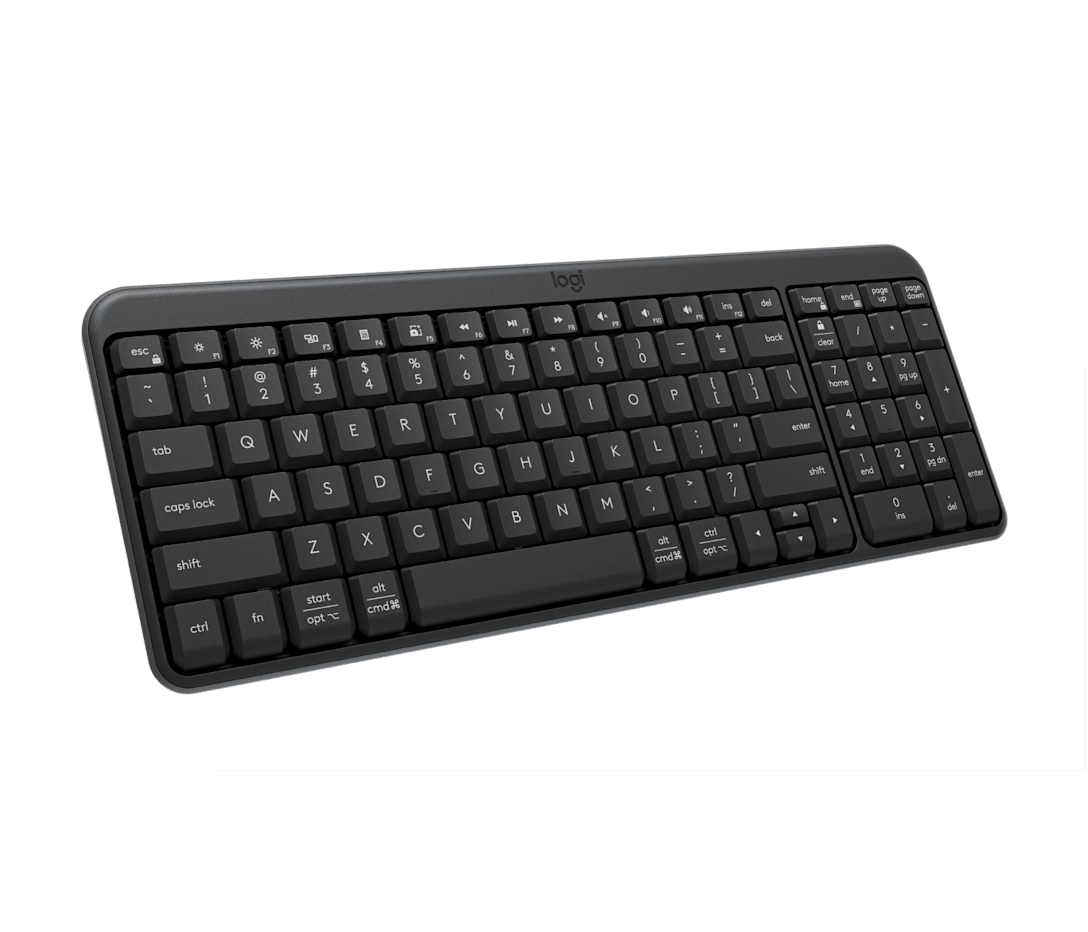 Teclado Bluetooth K250 Compact Grafito de Logitech, vista adicional 4