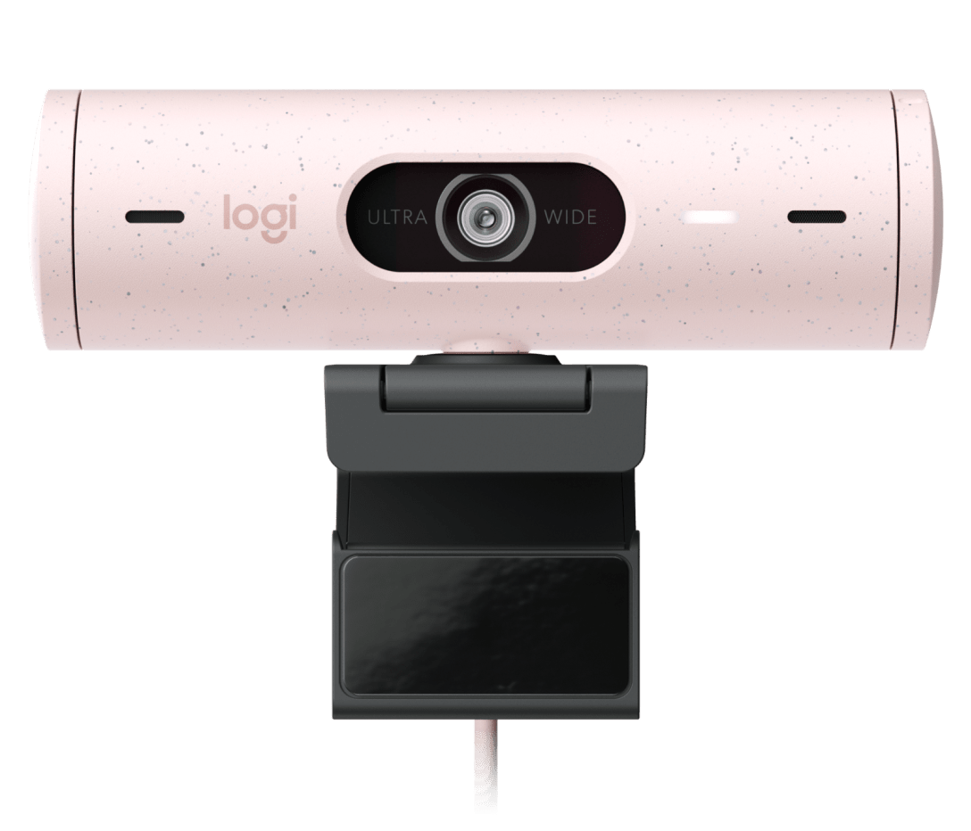 Webcam Brio 500 Full HD Rosa de Logitech, vista adicional 3
