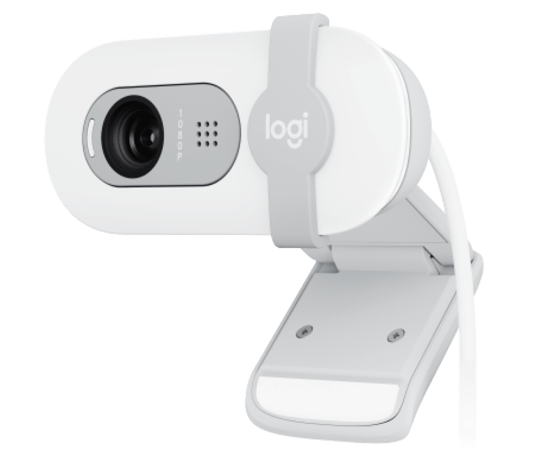 Webcam Brio 100 Full HD Blanco de Logitech