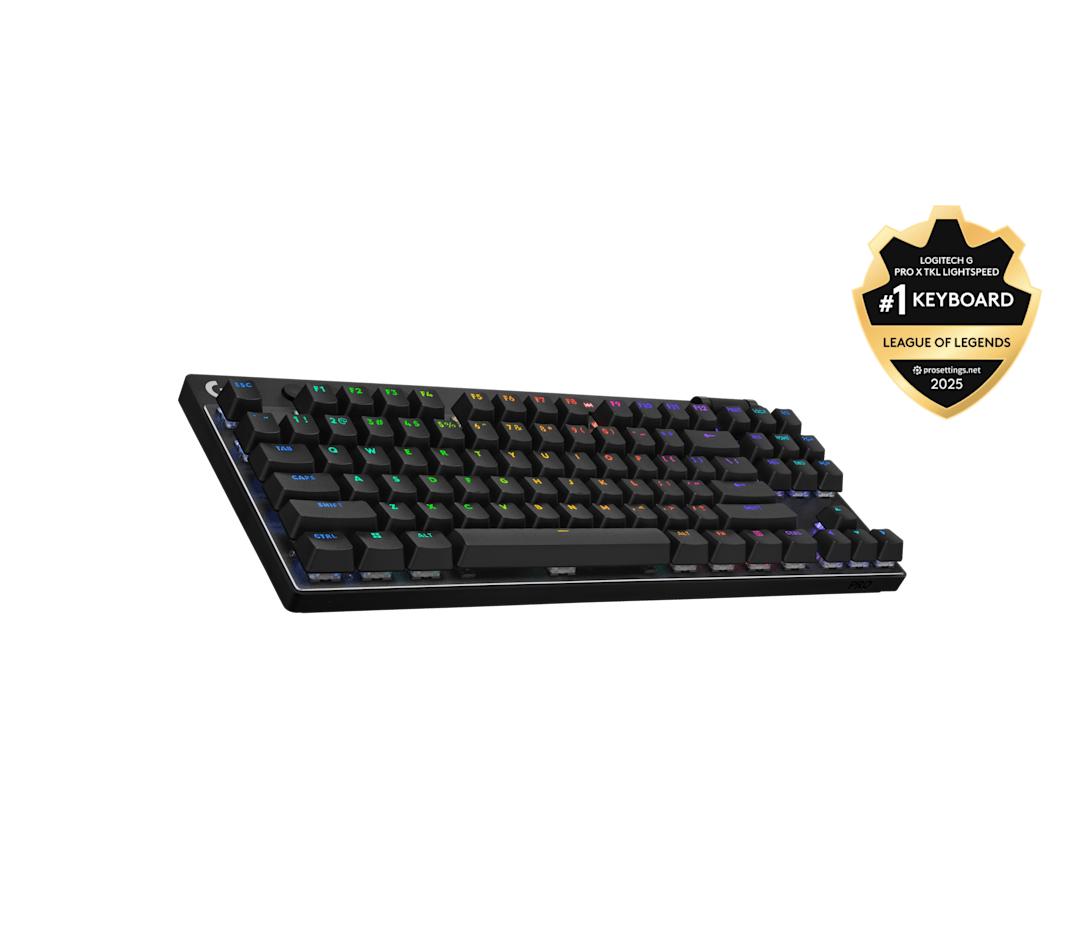 Teclado Gamer PRO X TKL LIGHTSPEED Negro de Logitech G, vista adicional 2