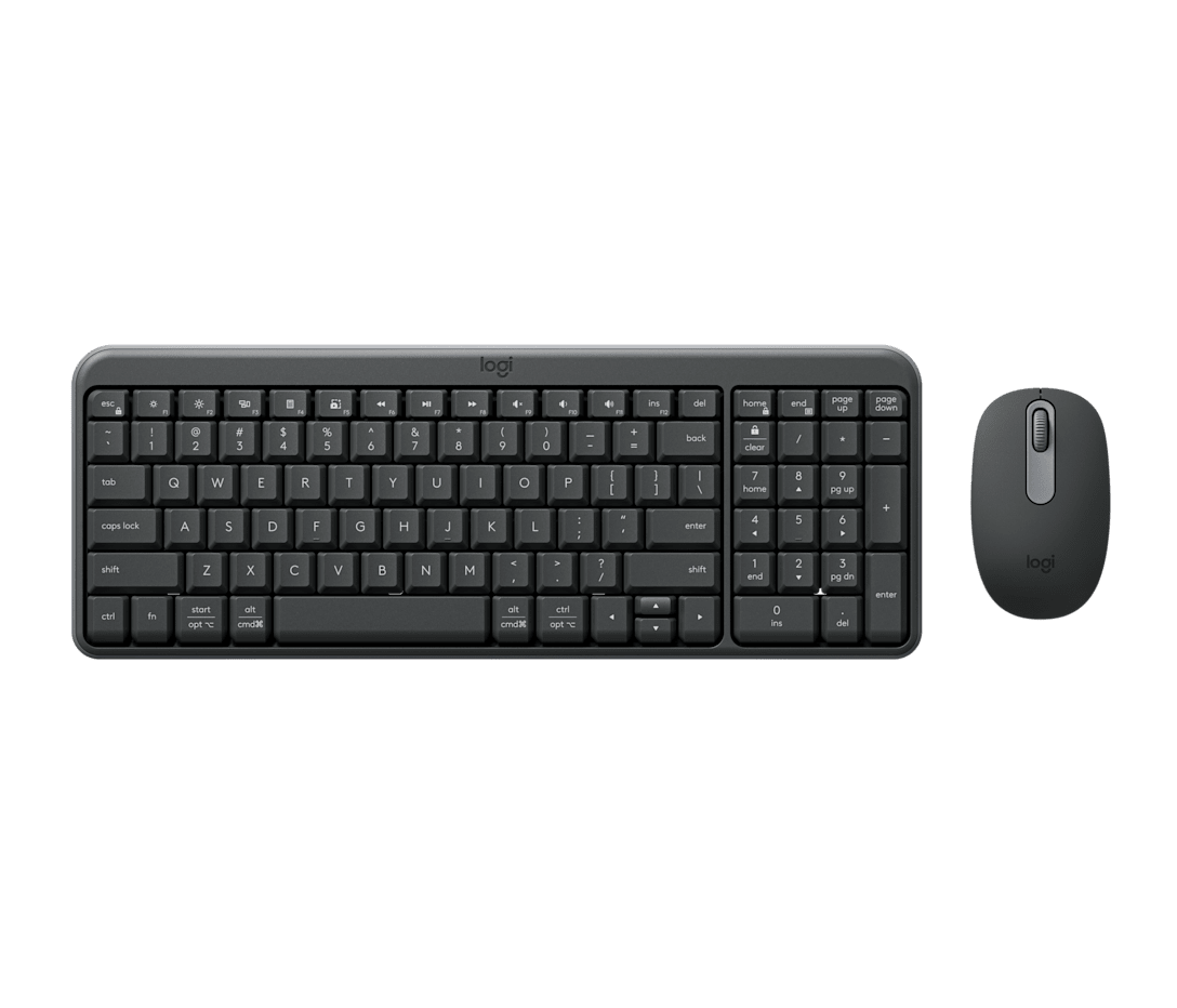 Combo Teclado y Mouse MK250 Grafito de Logitech