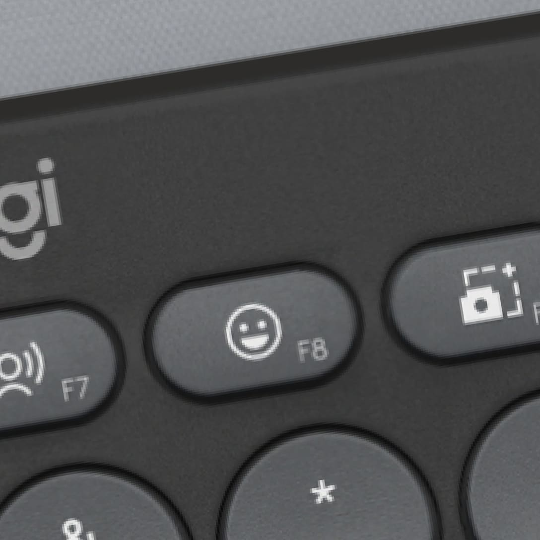 Teclado Bluetooth Pebble Keys 2 K380s Grafito Tonal de Logitech, vista adicional 5