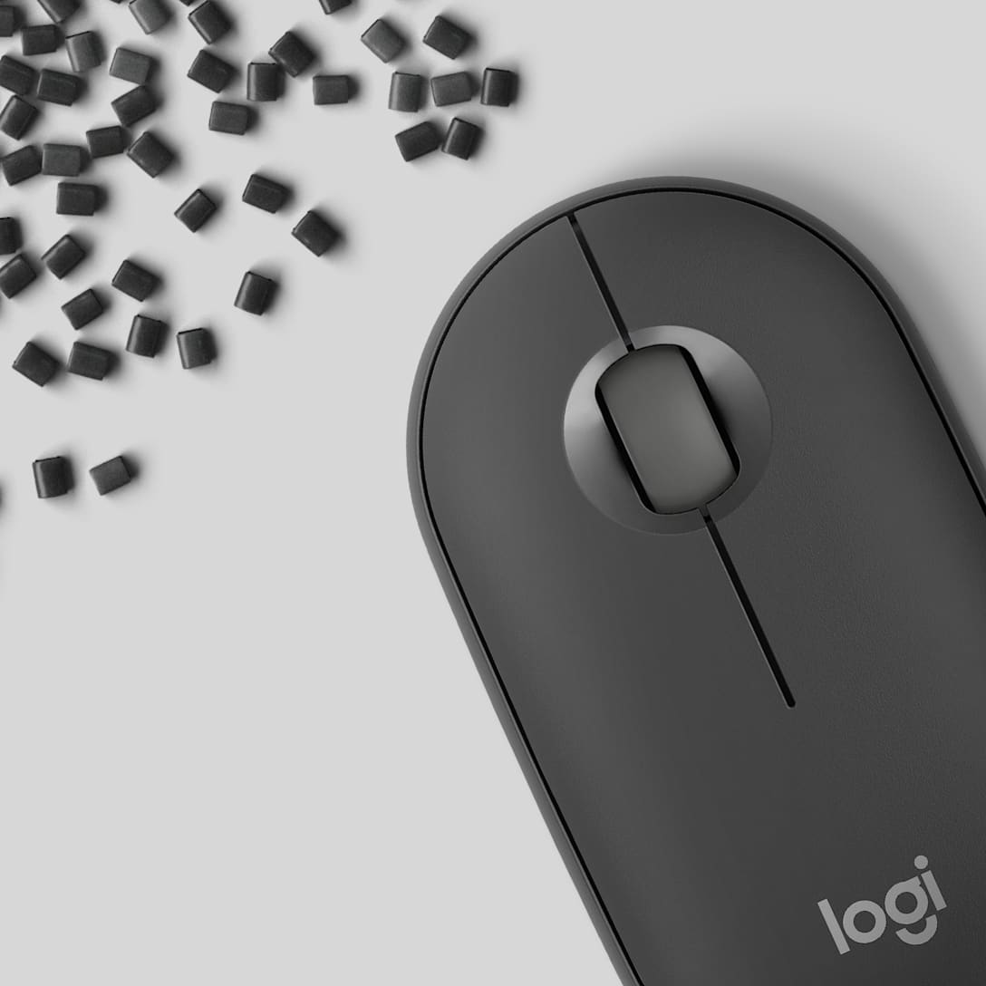 Mouse Pebble 2 M350s Grafito Tonal de Logitech, vista adicional 4