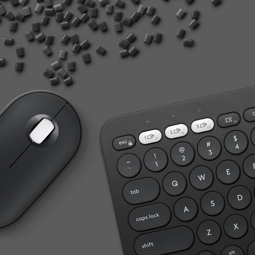 Combo Teclado y Mouse Pebble 2 Negro de Logitech, vista adicional 4