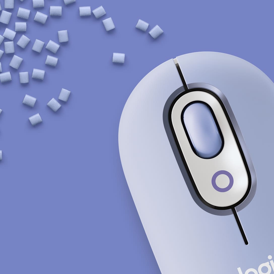 Mouse POP Inalámbrico Lila de Logitech, vista adicional 4