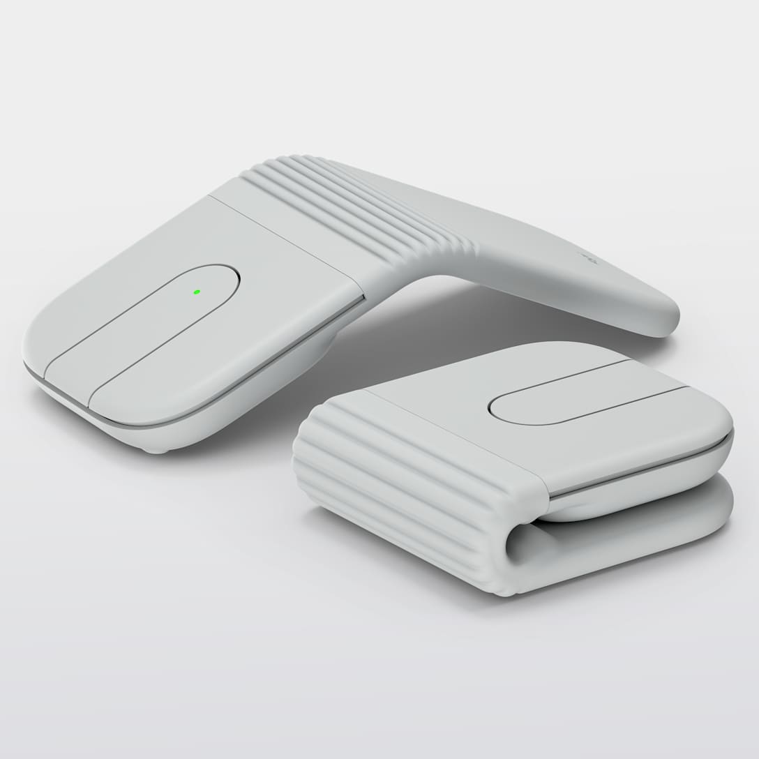Mouse Mobi Fold Blanco de Logitech, vista adicional 5
