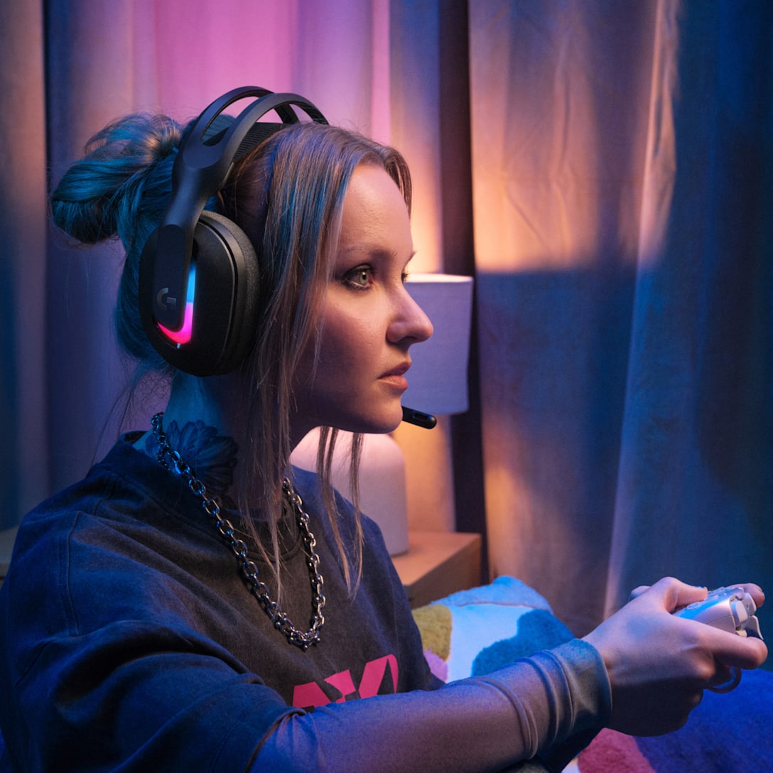 Diadema Gamer ASTRO A20 X LIGHTSPEED Negro de Logitech G, vista adicional 3