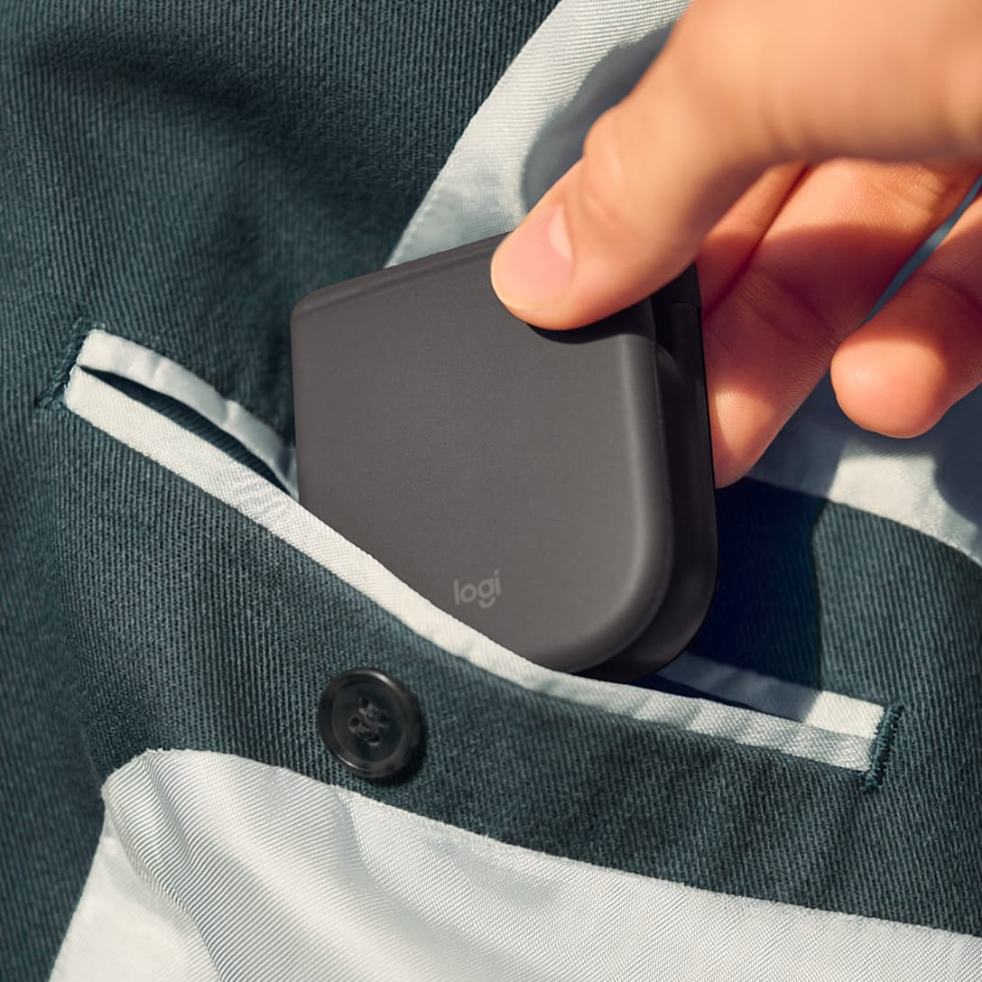 Mouse Mobi Fold Grafito de Logitech, vista adicional 2