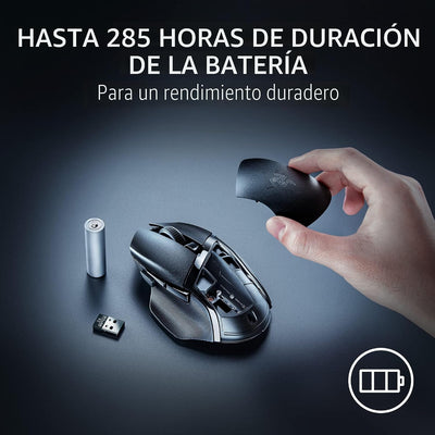 Mouse Gamer Inalámbrico Basilisk V3 X HyperSpeed RGB Negro de Razer, vista adicional 6