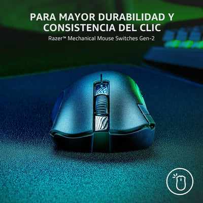 Mouse Gamer Inalámbrico DeathAdder V2 X HyperSpeed Negro de Razer, vista adicional 4