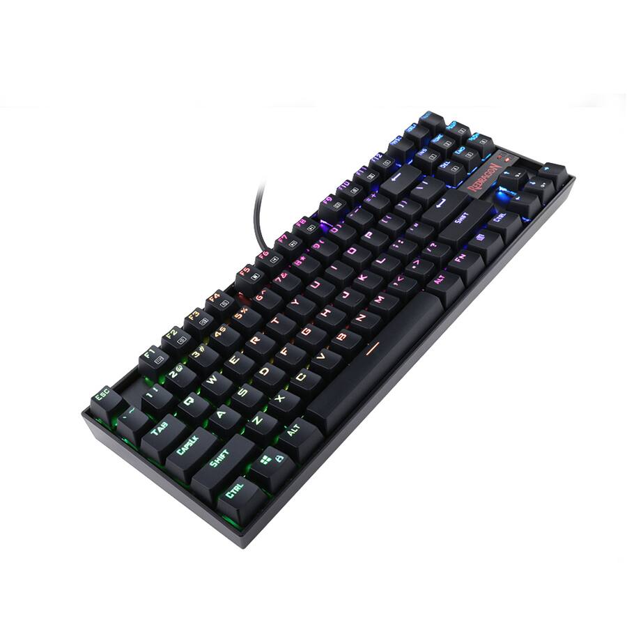 Teclado Gamer K552 Kumara RGB Negro de Redragon, vista adicional 4