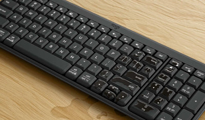 Teclado Bluetooth K250 Compact Grafito de Logitech, vista adicional 6