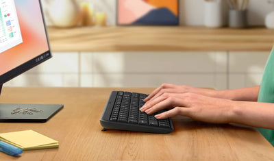Teclado Bluetooth K250 Compact Grafito de Logitech, vista adicional 7