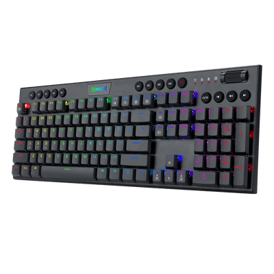 Teclado Gamer K619 Horus RGB Low Profile Negro de Redragon, vista adicional 8