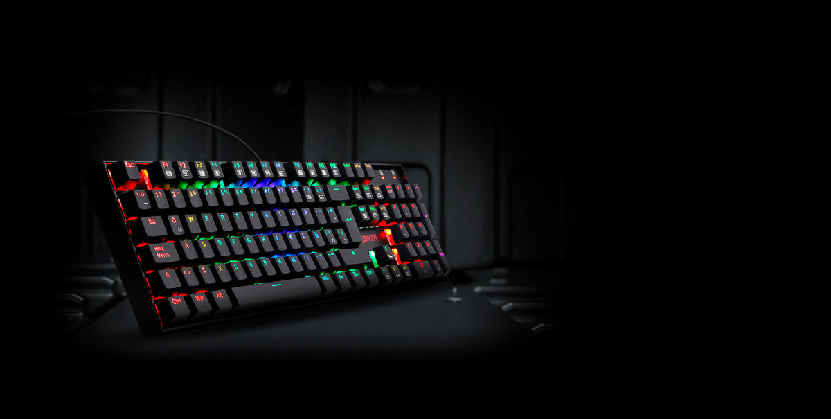 Teclado Gamer K551 Mitra RGB Negro de Redragon, vista adicional 3