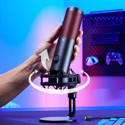 Micrófono para Streaming HyperX QuadCast 2 Negro, vista adicional 8