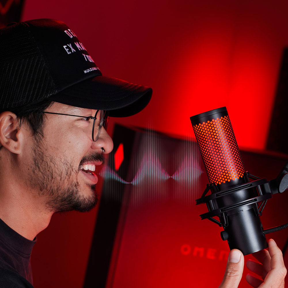 Micrófono para Streaming HyperX QuadCast 2 Negro, vista adicional 5
