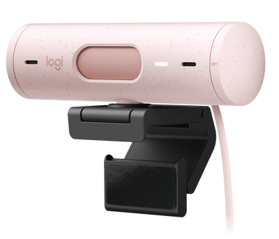 Webcam Brio 500 Full HD Rosa de Logitech, vista adicional 2