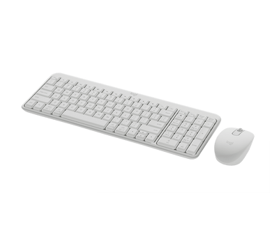 Combo Teclado y Mouse MK250 Blanco de Logitech, vista adicional 2