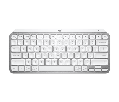 Teclado Inalámbrico MX Keys Mini Gris Pálido de Logitech