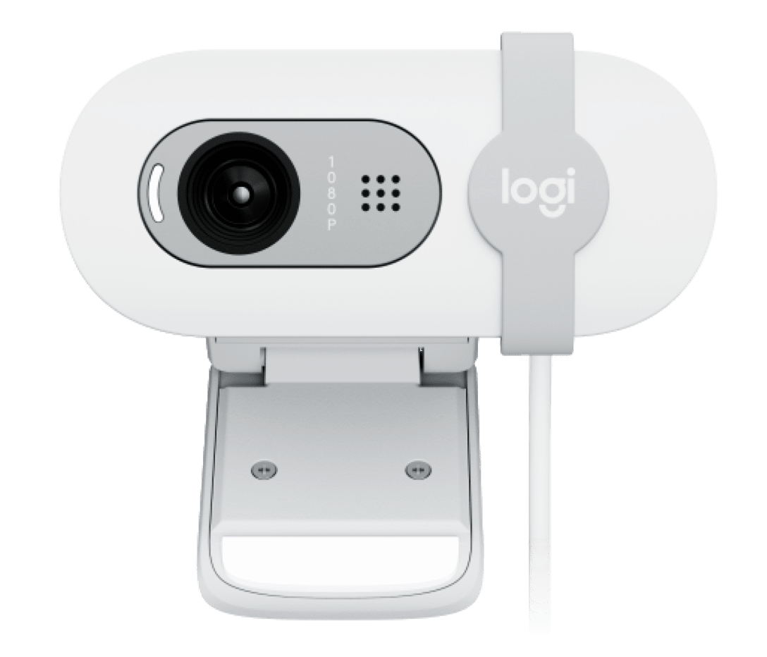 Webcam Brio 100 Full HD Blanco de Logitech, vista adicional 2