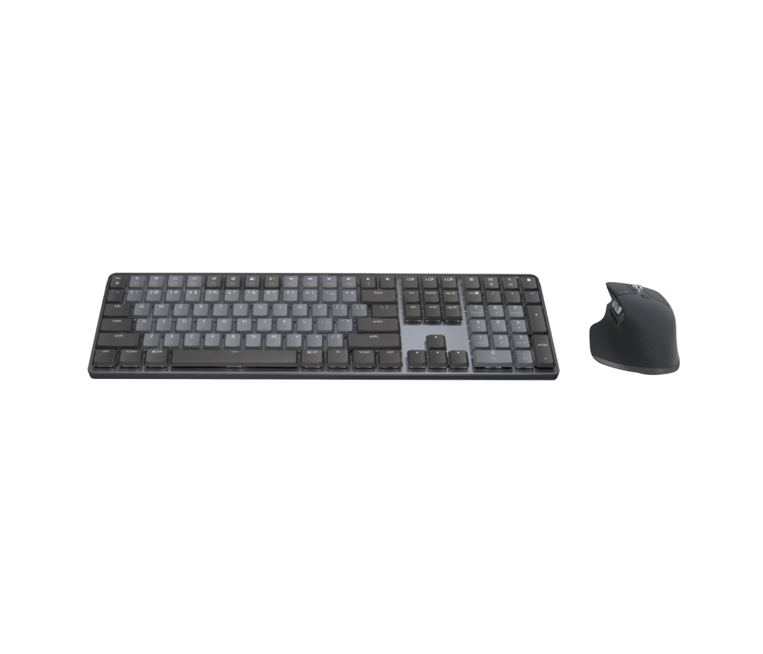Combo Teclado Mecánico y Mouse MX Mechanical + MX Master 3S Grafito de Logitech, vista adicional 2