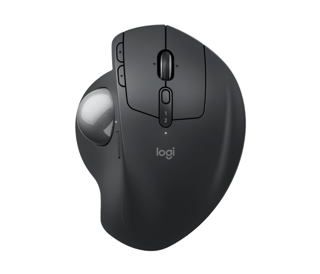 Mouse MX Ergo S Trackball Grafito de Logitech