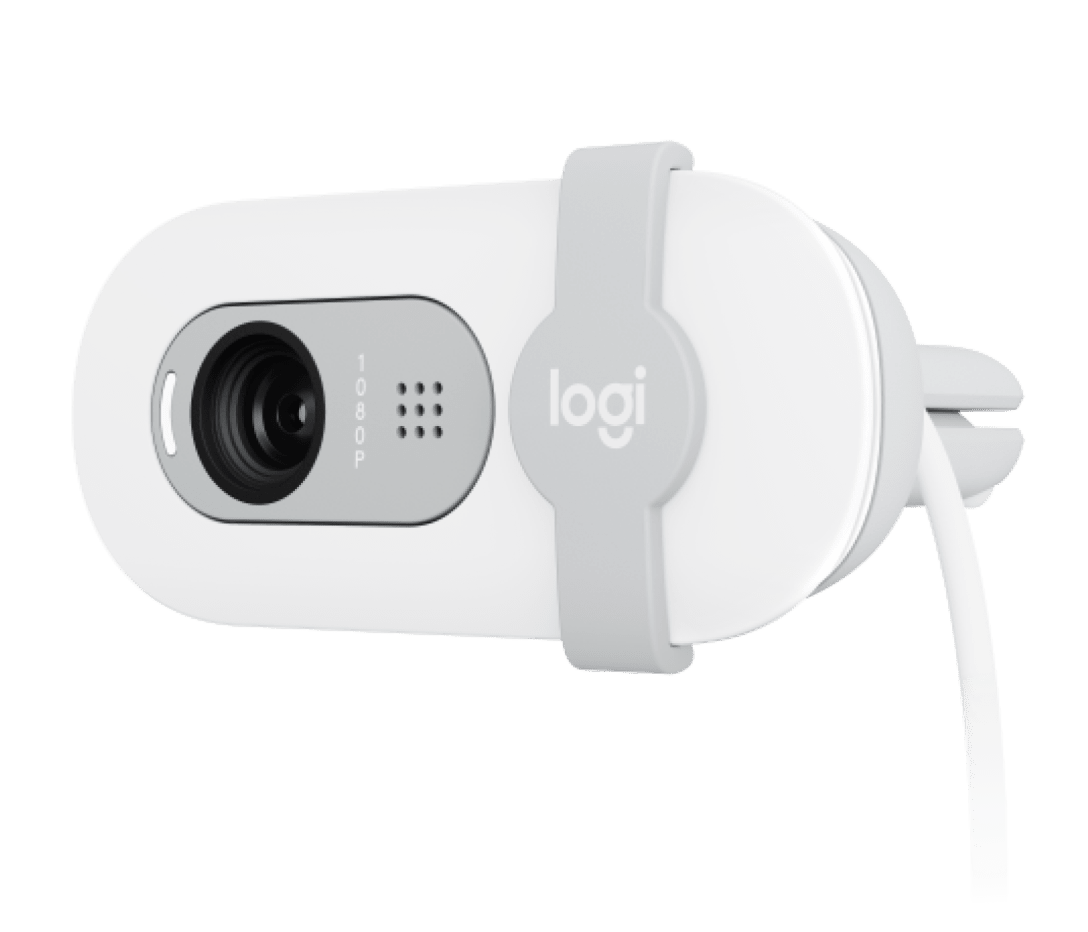 Webcam Brio 100 Full HD Blanco de Logitech, vista adicional 4