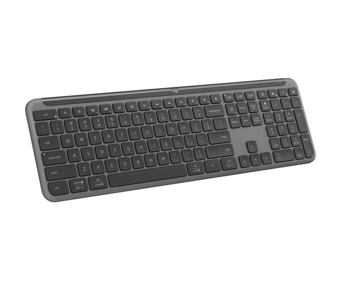 Teclado Inalámbrico Signature Slim K950 Grafito de Logitech, vista adicional 2