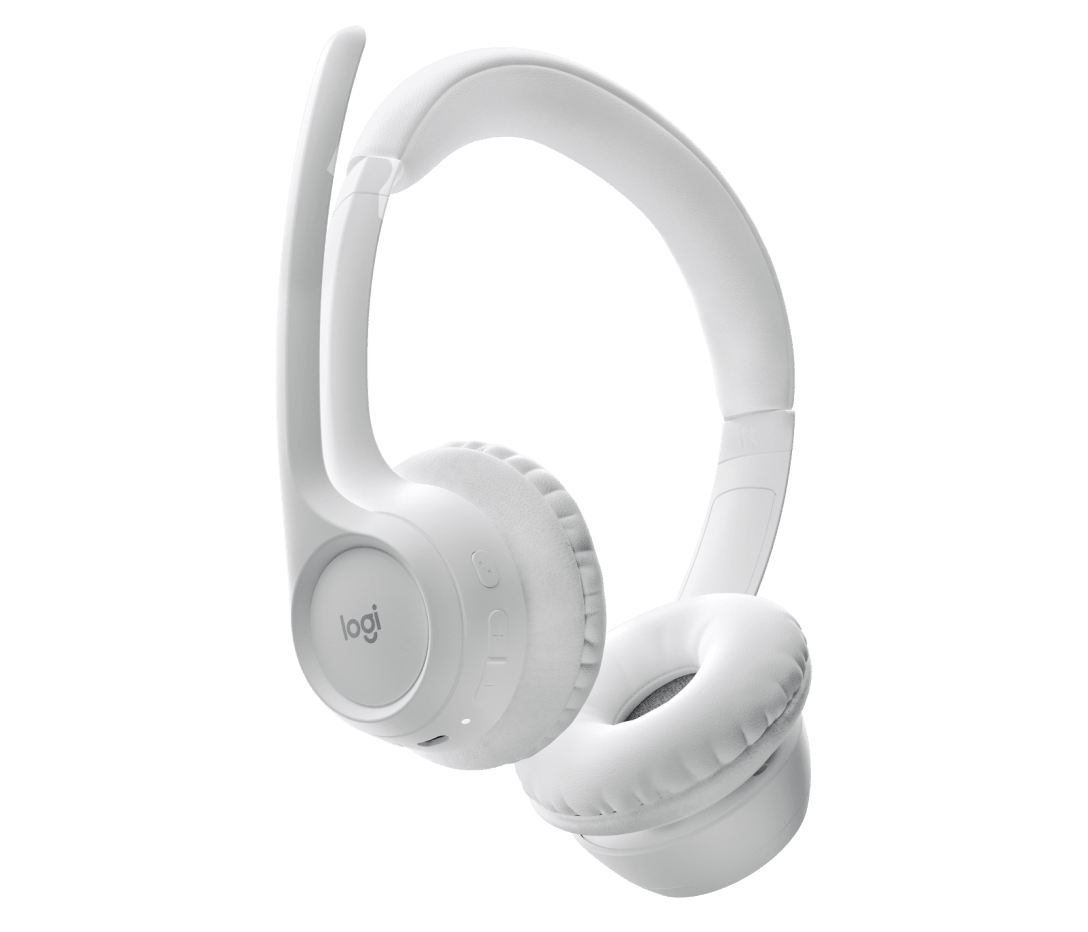 Diadema Inalámbrica Zone 300 Blanco de Logitech, vista adicional 4