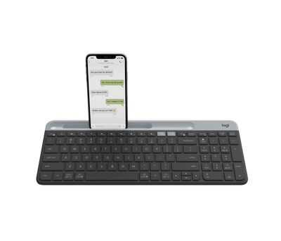 Teclado Inalámbrico K585 Slim Multi-Device Grafito de Logitech