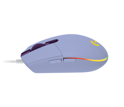 Mouse Gamer G203 Lightsync Lila de Logitech G, vista adicional 2