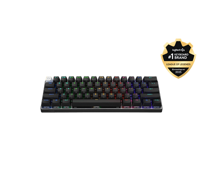 Teclado Gamer PRO X 60 LIGHTSPEED Negro de Logitech G, vista adicional 3