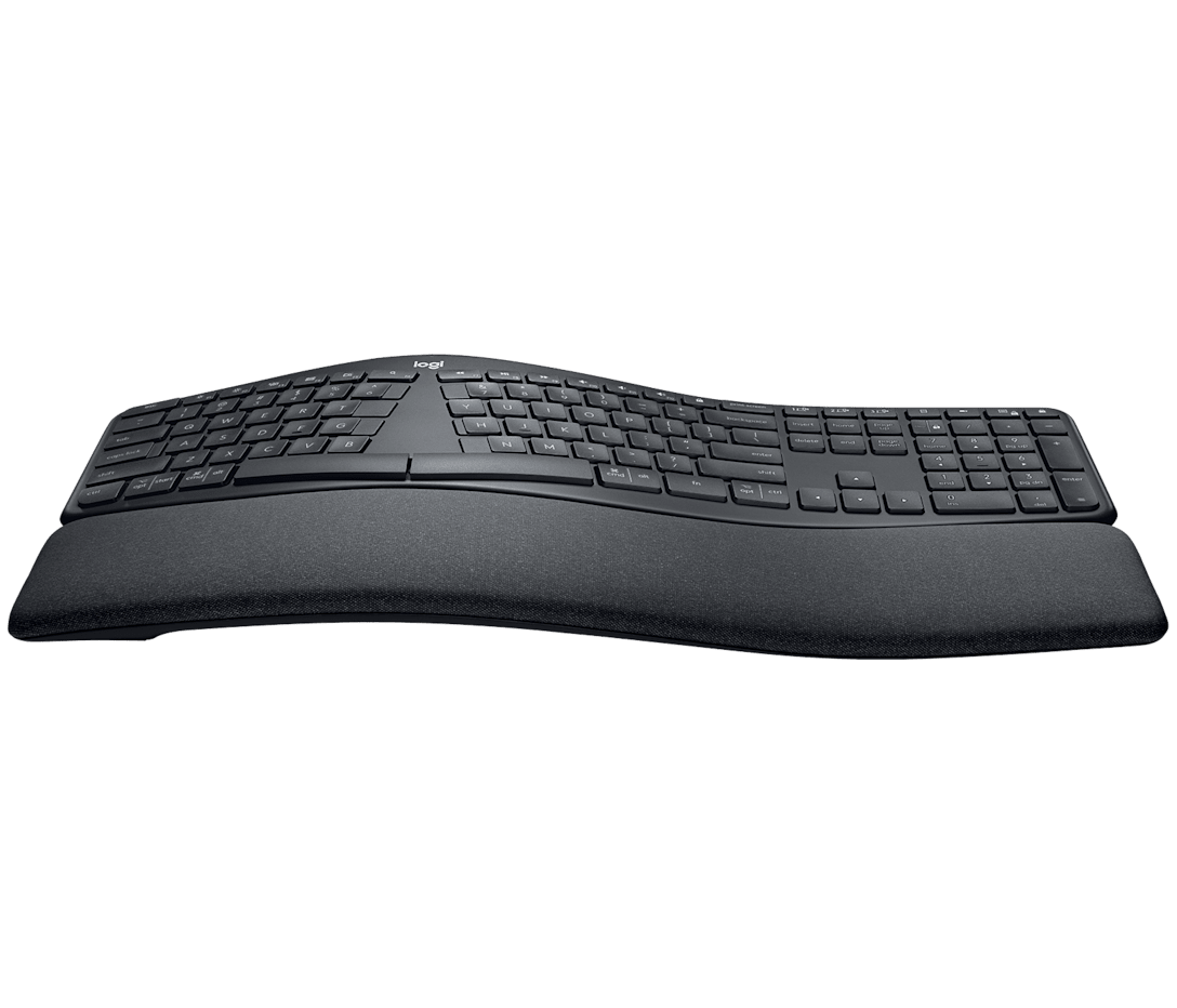 Teclado Ergonómico Inalámbrico ERGO K860 Grafito de Logitech, vista adicional 3