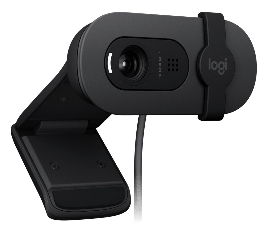 Webcam Brio 100 Full HD Grafito de Logitech, vista adicional 3