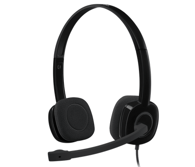 Diadema Estéreo H151 Negro de Logitech