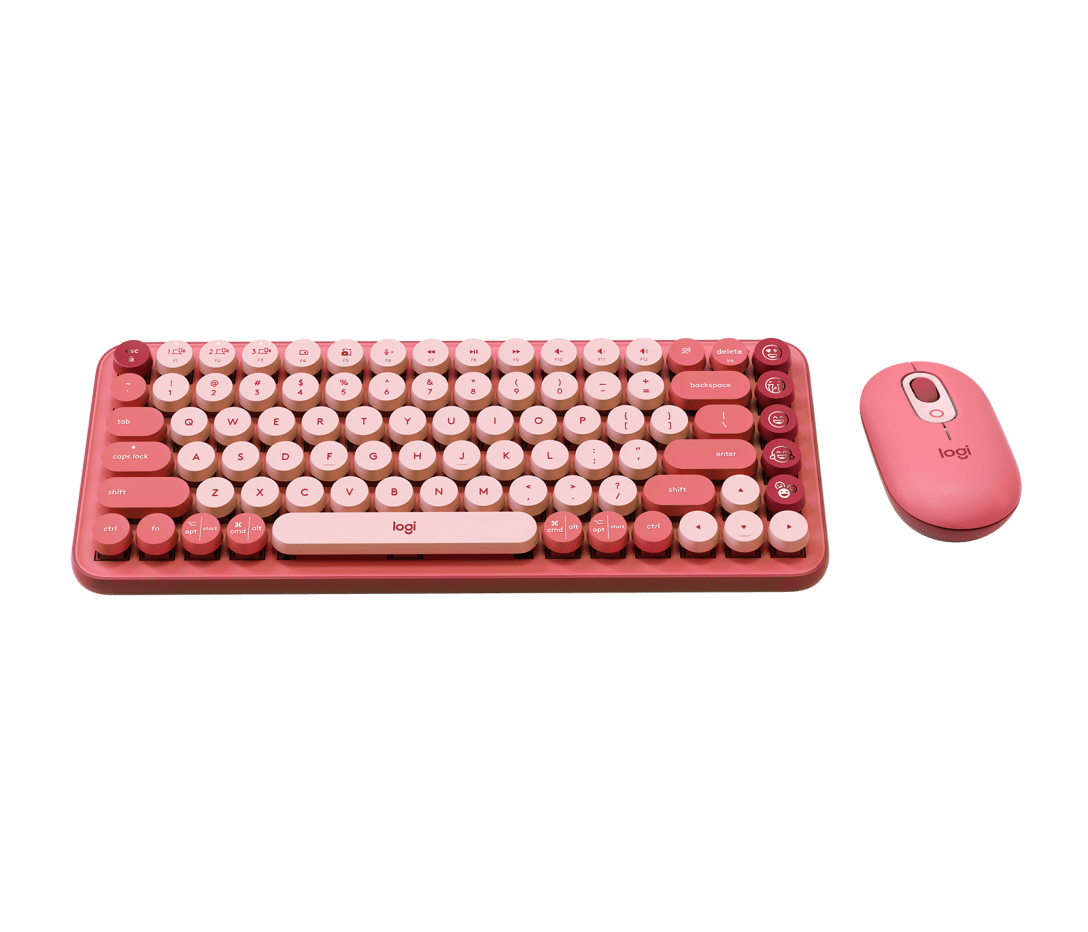 Combo Teclado Mecánico y Mouse POP Keys + POP Mouse Heartbreaker de Logitech, vista adicional 2