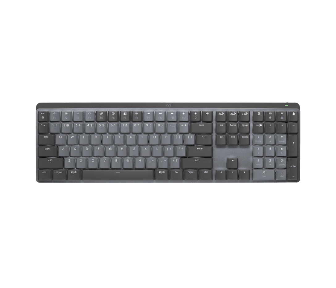 Teclado Mecánico Inalámbrico MX Mechanical Grafito de Logitech