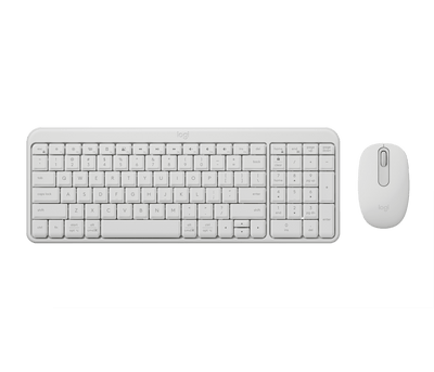 Combo Teclado y Mouse MK250 Blanco de Logitech